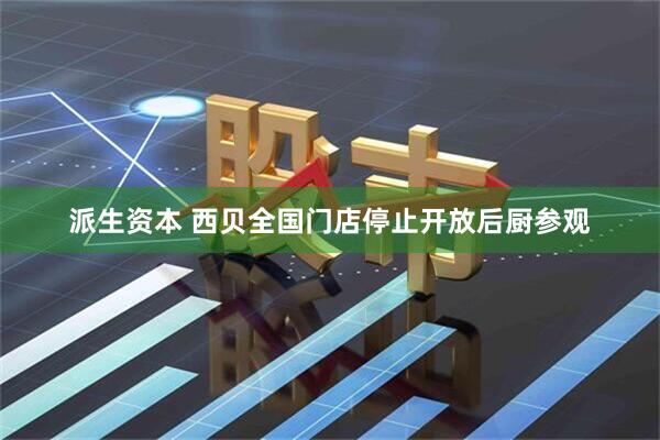 派生资本 西贝全国门店停止开放后厨参观