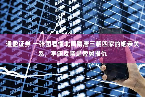 通盈证券 一张图看懂北周隋唐三朝四家的姻亲关系，李渊反隋是替舅报仇