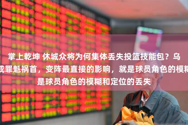 掌上乾坤 休城众将为何集体丢失投篮技能包？乌杜卡频繁变阵成罪魁祸首，变阵最直接的影响，就是球员角色的模糊和定位的丢失