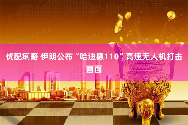 优配痢略 伊朗公布“哈迪德110”高速无人机打击画面
